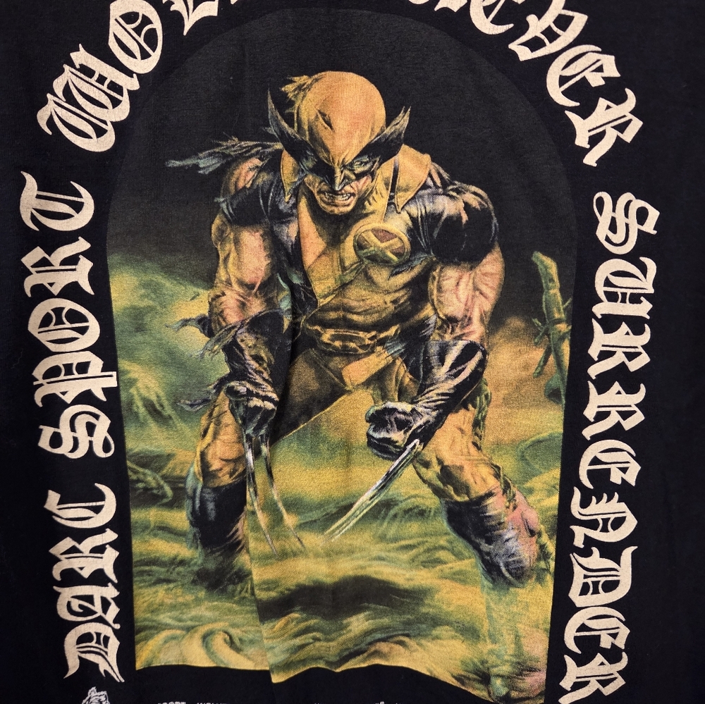 Darc Sport Black Wolves Graphic Tee X Marvel - Picture 4 of 4